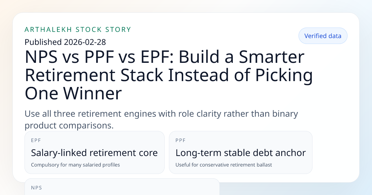 NPS vs PPF vs EPF: Build a Smarter Retirement Stack Instead of Picking ...